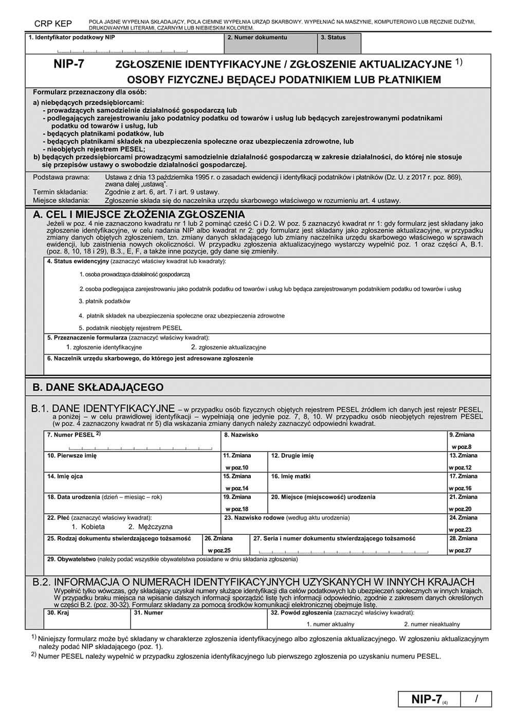 Darmowy program i rozliczenie PIT z NIP-7